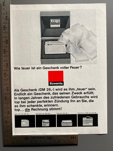 Rowenta feuerzeug gas - feuerzeug, snip